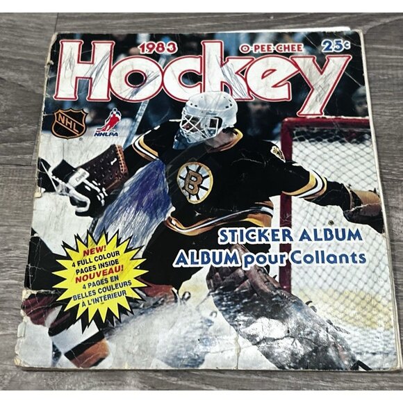 1983 O-Pee-Chee Hockey Sticker Album Paperback - Picture 1 of 10